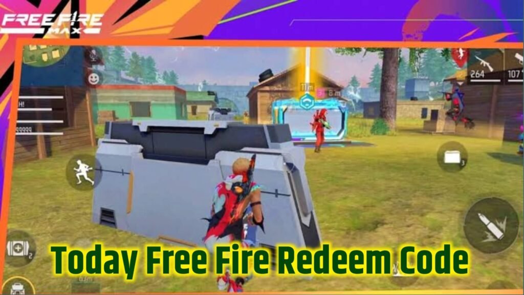 Today Free Fire Max Gun Skin Redeem Code