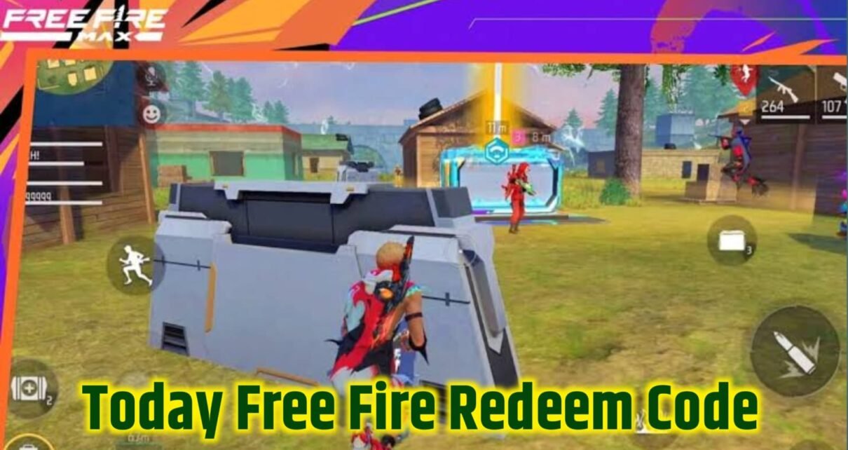 Today Free Fire Max Gun Skin Redeem Code